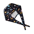 thumbnail image 4 of Scrub Cap,Working Cap with Sweatband for Women Men,Adjustable Unisex Tie Back Hat Nurse Surgical Caps, 4 of 5