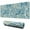 Blue Pioneer Flower, variant on Long Mouse Pads for Desk,Blue Pioneer Flower Desk Mats on Top Of Desks, Desk Mouse Pad Extra Large with 3mm Non-Slip Base and Stitched Edge for Gaming,Office,Work,Home 31.5"x11.8"