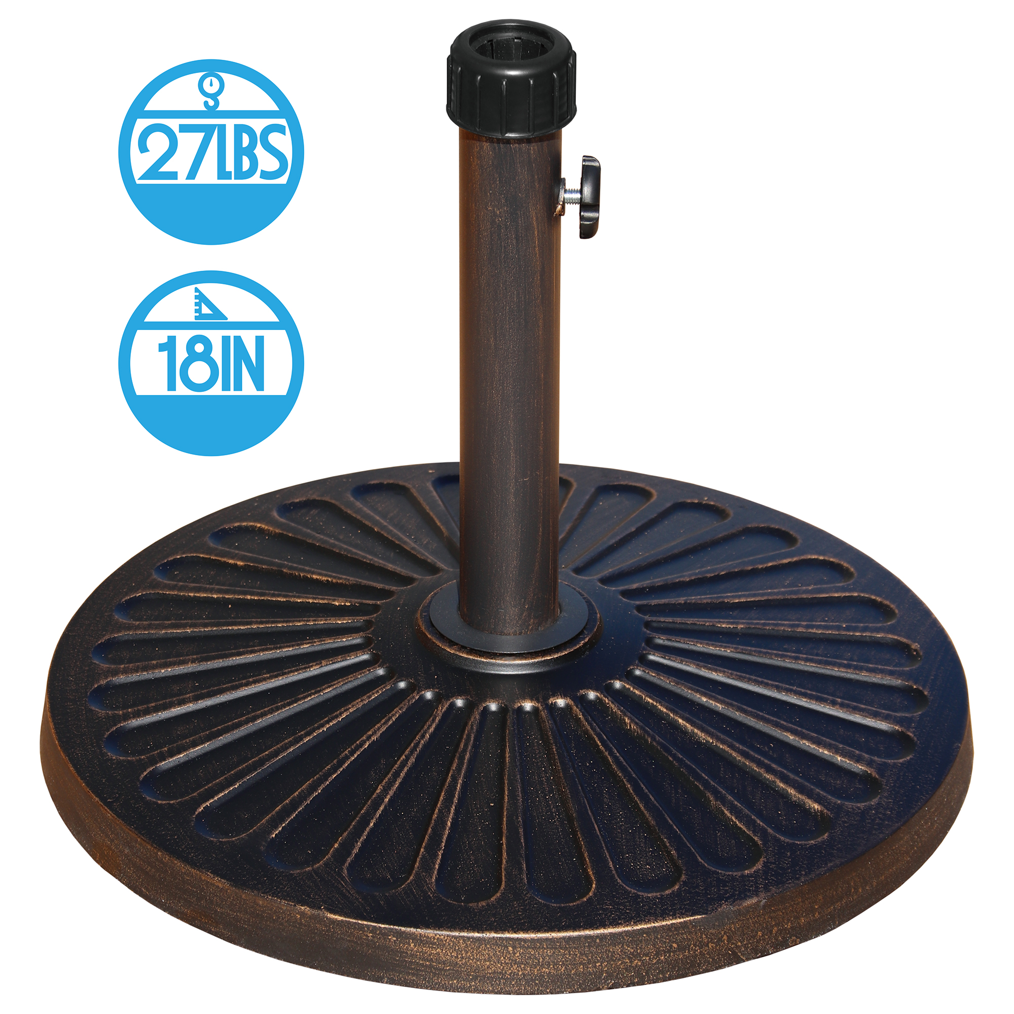 Patio Umbrella Weight For Offset Patio Umbrella Fits Cantilever