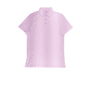 Calvin Klein Men's Liquid Touch Polo Solid with Uv Protection, Light Pink, XS