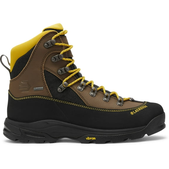 LaCrosse Footwear Ursa MS 7in GTX Boots - Men's, Brown/Gold, 15 US, Medium
