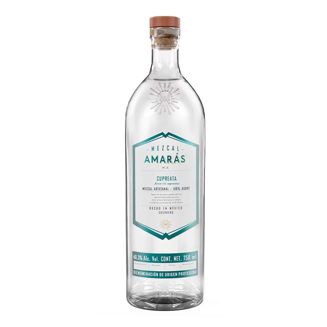 Paquete de 3 Mezcal Amarás Joven Cupreata 750 ml