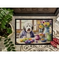thumbnail image 3 of Decorating Easter Yorkshire Terrier Doormat, 3 of 5