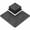 Gray, variant on Stylish Interlocking Flooring Tiles, 11.81" x 11.81" x 0.79", Grey & Brown Mixed Colors