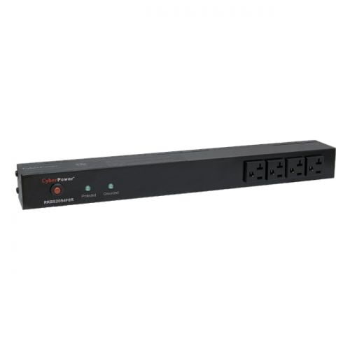 CyberPower RKBS20S4F8R 20A 12-Outlet 1U RM Rackbar Surge Suppressor