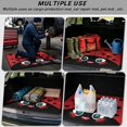 thumbnail image 3 of Yuyamidu Cute Ladybug Rear Cargo Liner 29" x 39", Non-Slip Scratch-Resistant Trunk Floor Mat, Universal Fit for SUV Sedan Hatchback, Funny Vehicle Interior Decor, 3 of 7