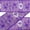 Lavender, variant on IBA Indianbeautifulart Purple Dot|Leaves & Floral Artistic Printed Ribbon&nbsp;Trim&nbsp;By 9 Yard Dupion Fabric Laces For Crafts Sewing Accessories 3 Inches
