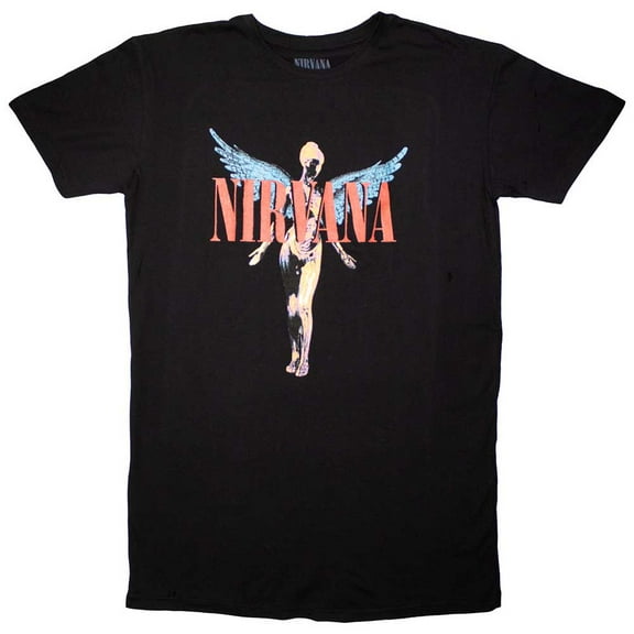 Nirvana Women's T-Shirt Dress: Angelic (Small)