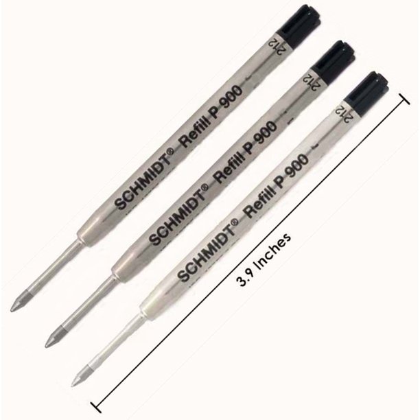 Gerber Impromptu Tactical Pen Black Medium Point Refills by Schmidt 3