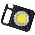 thumbnail image 3 of Mini Keychain Light, Aluminum Alloy Various Lighting Methods Portable Pocket Light COB  For Tent Black, 3 of 8