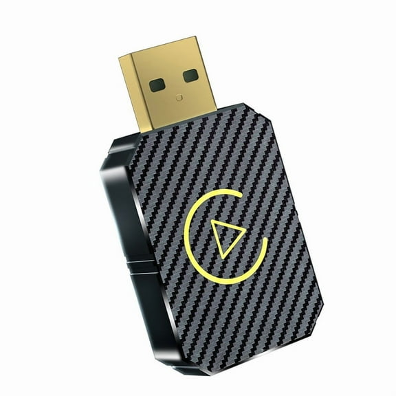 Wireless CarPlay Adapter Upgraded, Wireless CarPlay Dongle, Converts Wired CarPlay to Wireless, Plug and Play CarPlay Wireless Adapter