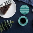 thumbnail image 6 of FMSHPON Merry Christmas Decor Xmas Tree and Deer Set of 4 Round Coaster for Drinks, Absorbent Ceramic Stone Coasters Cup Mat with Cork Base for Home Kitchen Room Coffee Table Bar Decor, 6 of 6