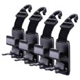 thumbnail image 1 of Gancho para reposacabezas de asiento de coche, paquete de 4 ganchos ajustables para almacenamiento de reposacabezas de coche, colgador para asiento trasero fuerte y duradero para vehículo, 1 of 5