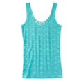 thumbnail image 2 of Aeropostale Womens Sheer Lacey Tank Top, Verde, Small Aeropostale Camiseta sin mangas, 2 of 2