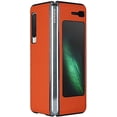 thumbnail image 4 of Galaxy Fold Case,Protective Cover Litche Partten Premium Genuine Leather Case for Samsung Galaxy Fold,Orange, 4 of 15