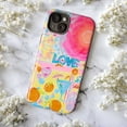 thumbnail image 5 of Colorful Love Collage Phone Case, Artistic Motivational Abstract iPhone Cover, Unique Protective Case for iPhone 17 16 15 14 13 12 11 Plus Pro Max Mini, 5 of 6