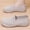 Beige, variant on LTTVQM Womens Orthopedic Shoes Arch Support Non Slip Slip on Running Shoes Wide Width Knitted Mesh Stretch Server Shoes Soft 2026 Foam Shoes Black 37(US-6.5)