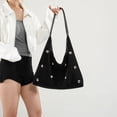 thumbnail image 1 of Bolso Hombro Slouchy Hobo Bag Women Suede Gran Capacidad Con Tota para Compra Viajes, 1 of 9