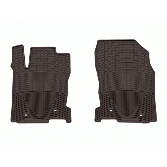 WeatherTech All-Weather Floor Mats compatible with Lexus NX, NX Hybrid - 1st Row (Driver & Passenger), Cocoa