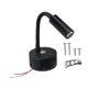 thumbnail image 4 of Luz de RV,Luz de lectura LED regulable de 12 V para interiores de caravanas,Puertos USB para caravanas - Interruptor táctil de luz junto a la cama,Lámpara de lectura LED de 12V y 24V,foco, 4 of 8