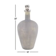 thumbnail image 3 of DecMode 10" x 22" Gray Glass Decorative Jars with Stoppered Top, 1-Piece, 3 of 6