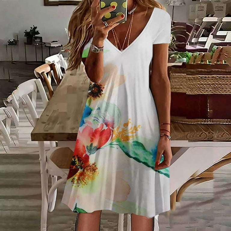 Sundresses for Women Casual Summer - Beach Dresses for Women