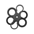 thumbnail image 5 of 1" Ball Clamp Butterfly Clip Arm Dual Holder Mount for Underwater Photography Diving Light System for GoPro Action Camera Flashlight Arms System, 5 of 5
