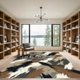 thumbnail image 2 of ODIKA 5'x7' Machine Washable Non-Slip Area Rug, Farmhouse Beige High Traffic Rug, Beige, 935962, 2 of 7