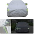 thumbnail image 4 of Special Car Cover for Volkswagen Passat B7/B8 2011-2018 All Weather Full Coverage Breathable Windproof Waterproof Dustproof Scratch Resistant UV Protection Outdoor&Indoor Cover (Green), 4 of 6