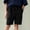 Black, variant on ATOGUTA Boys Casual Shorts High Waist Elastic Active Performance Running Basketball Shorts with Pockets Purple, Size 3T-14
