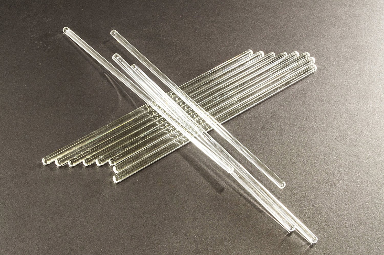  Glass Stirring Rod 8" Long Pack of 12 By Science Purchase