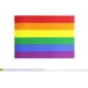 thumbnail image 2 of Paquete de 50 banderas de arcoíris, minibandera pequeña, bandera de mano, bandera de palo, bandera de arcoíris, suministros de decoración para fiestas Fason ZJWJ381, 2 of 5