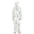 thumbnail image 3 of Vzayyk 4T-14Y Size Aviliable Cozy One-Piece Footless Sleeper Pajama Pastel Colors, 3 of 8