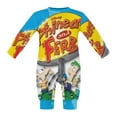 thumbnail image 5 of Phineas And Ferb Baby Onesie Romper Footless Infant Long Sleeve Jumpsuit for Boys Girls, 5 of 8