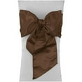thumbnail image 6 of LA Linen Bridal Satin Chair Bow Sashes (Set of 10), 6 of 7