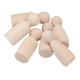 thumbnail image 1 of 40 Piezas / Sólido Dura Gente 43 Mm 65 Mm Natural Sin Masculina Clavija Lista Para O Teñir Pastel De Bodas T, 1 of 9