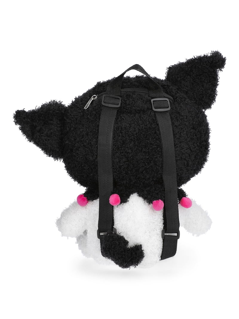 Hello Kitty and Friends Girls 12.5 Kuromi Plush Backpack, Black -  Walmart.com