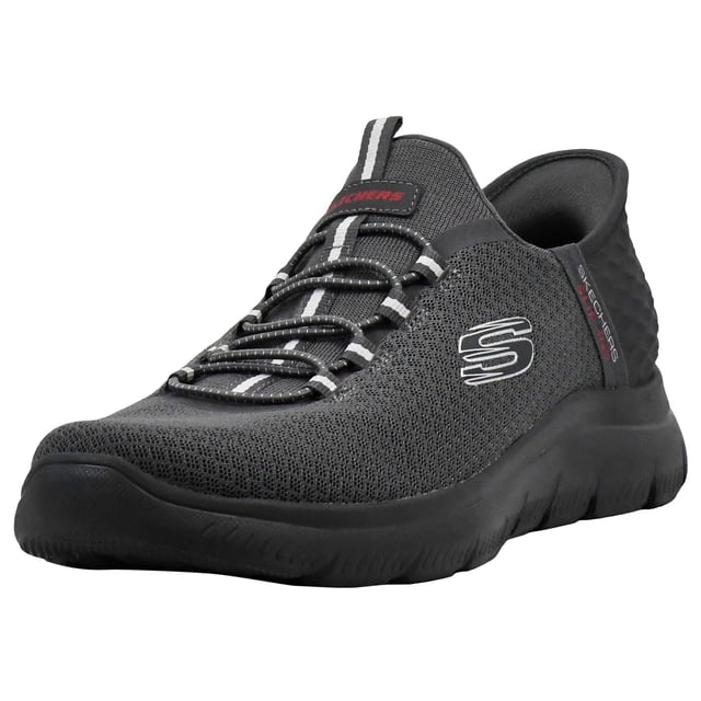 Zapatos Slip-on Skechers Summits para Hombre Gris Oscuro Talla 11.5 Ancho
