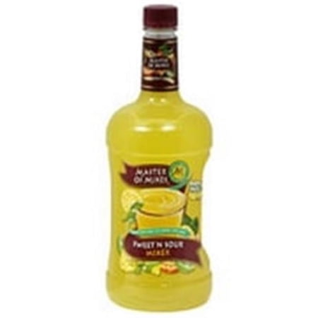 (6 Bottles) Master of Mixes Sweet 'N Sour Mixer, 1.75 L