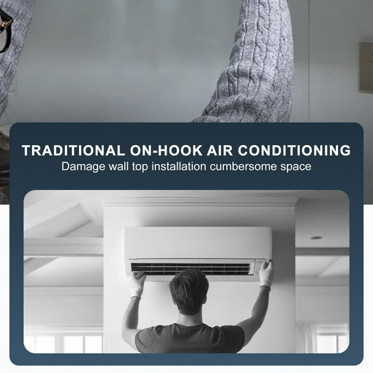 Bobomoti Window Air Conditioner 8000 BTU, Quiet Window Unit