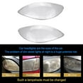 thumbnail image 3 of Car Clear Headlight Lens Cover Replacement Headlight Headlight Shell Cover for W639 2004-2010 Left,1 * Headlight Shell Cover,Clear, 3 of 8