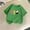 Green, variant on Little & Big Girls Boys T-Shirts Tees, Casual Graphic Short Sleeve Crew Neck Breathable Summer Tops for Kids Unisex Red Size 6 T