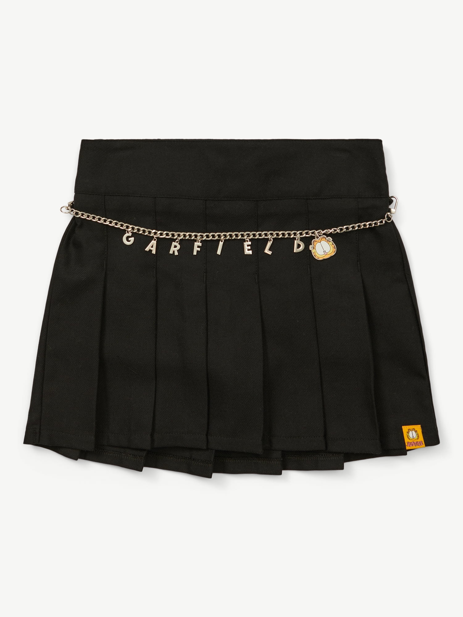 Justice x Garfield Girls Skirt with Chain, Sizes XS - XLP