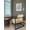 Offwhite, variant on SEAT4U PU Faux Leather Upholstered Metal Arm Marinette Chair in Midcentury Contemporary Style in Assorted Colors