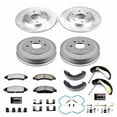 thumbnail image 3 of PowerStop Front and Rear Z36 Truck & Tow Brake Pad Rotor Drum and Shoe Kit Fits: CHEVROLET GMC Select Models K15237DK-36, 3 of 10