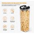 thumbnail image 3 of Recipientes Herméticos Almacenamiento Cocina Contenedor 7pz, 3 of 4