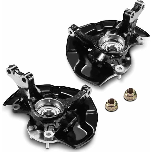 A-Premium Steering Knuckle and Hub Bearing Assembly Compatible with Toyota Avalon 2005-2011 Front Driver Side
