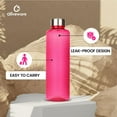 thumbnail image 3 of Oliveware Premium PET Water Bottle | Birdseye Range | 1 Litre Bottle | Better Grip | 1000 Ml Capacity | for Home & Office Use (Multi, 3), 3 of 4