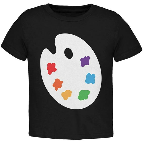Halloween Artist Palette Costume Toddler T Shirt 2T