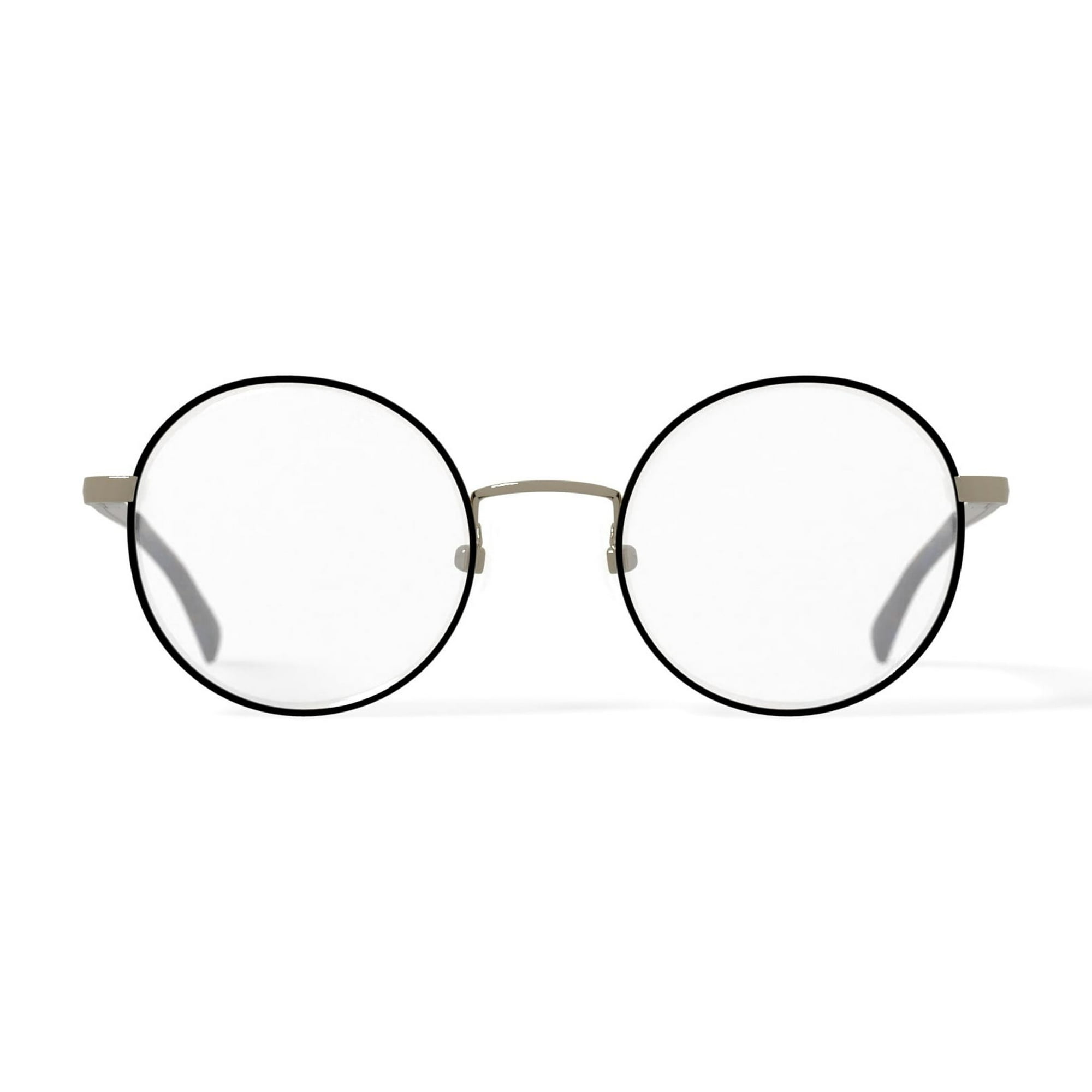 Flower Women's FLR6037 Prescription Eyeglasses with Case, Shiny Black